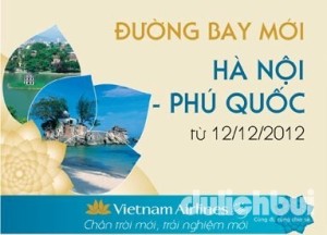 Vé máy bay Hà Nội - Phú Quốc chỉ 120.000 đồng/ chiều