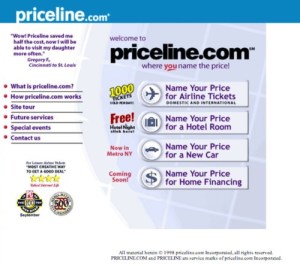 Priceline năm 1998