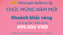vietnam airlines mo ban ve may bay tet 2014 gia re