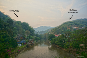 Đường biên giới: Thái Lan - Myanmar