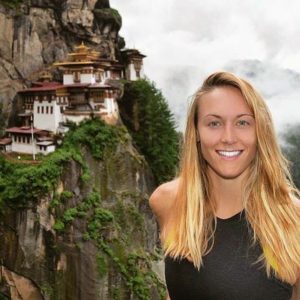Cassandra De Pecol ở Bhutan