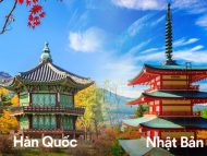 Nên đi du lịch Hàn Quốc hay Nhật Bản